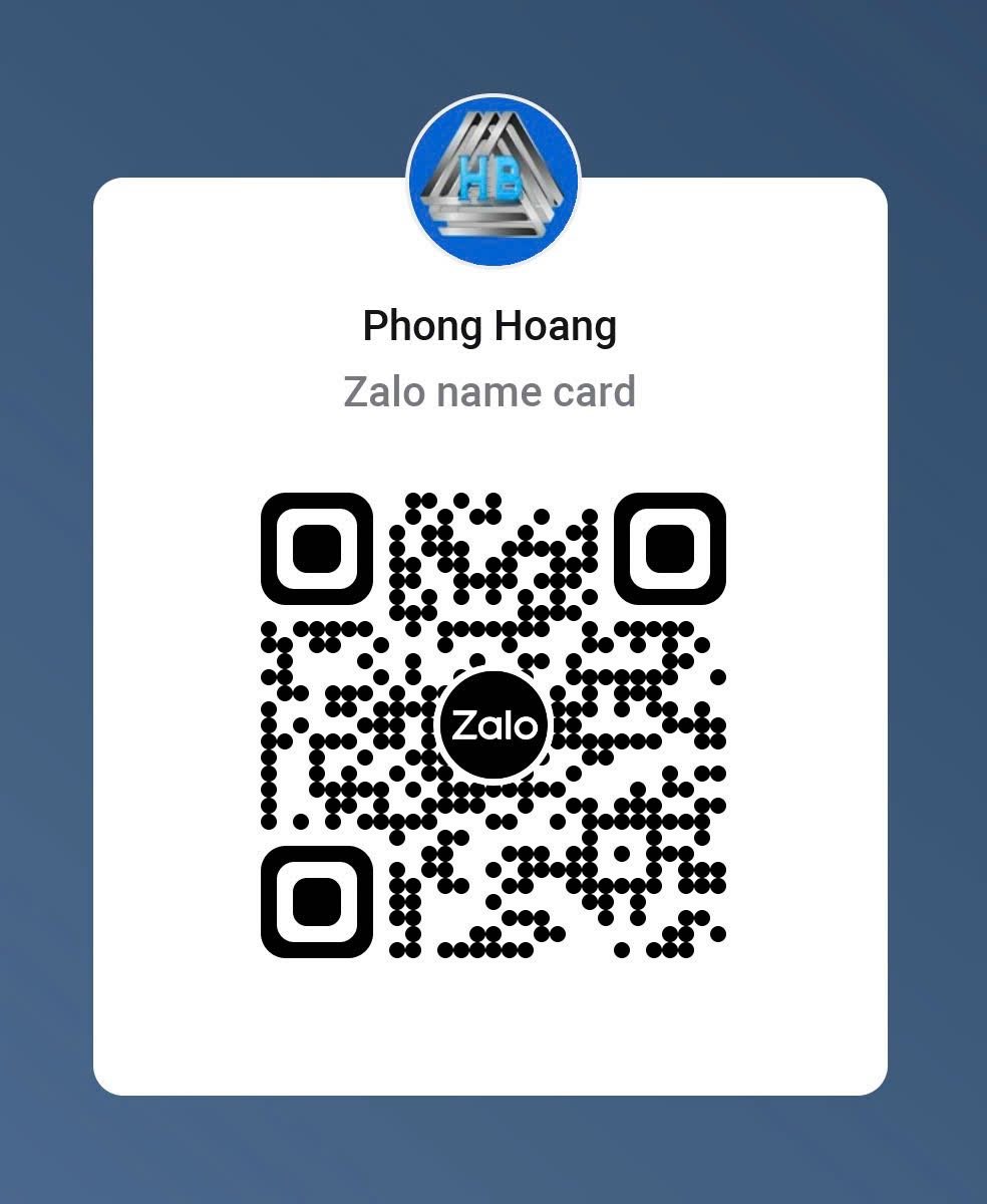 Mã QR Zalo của Phong Hoang